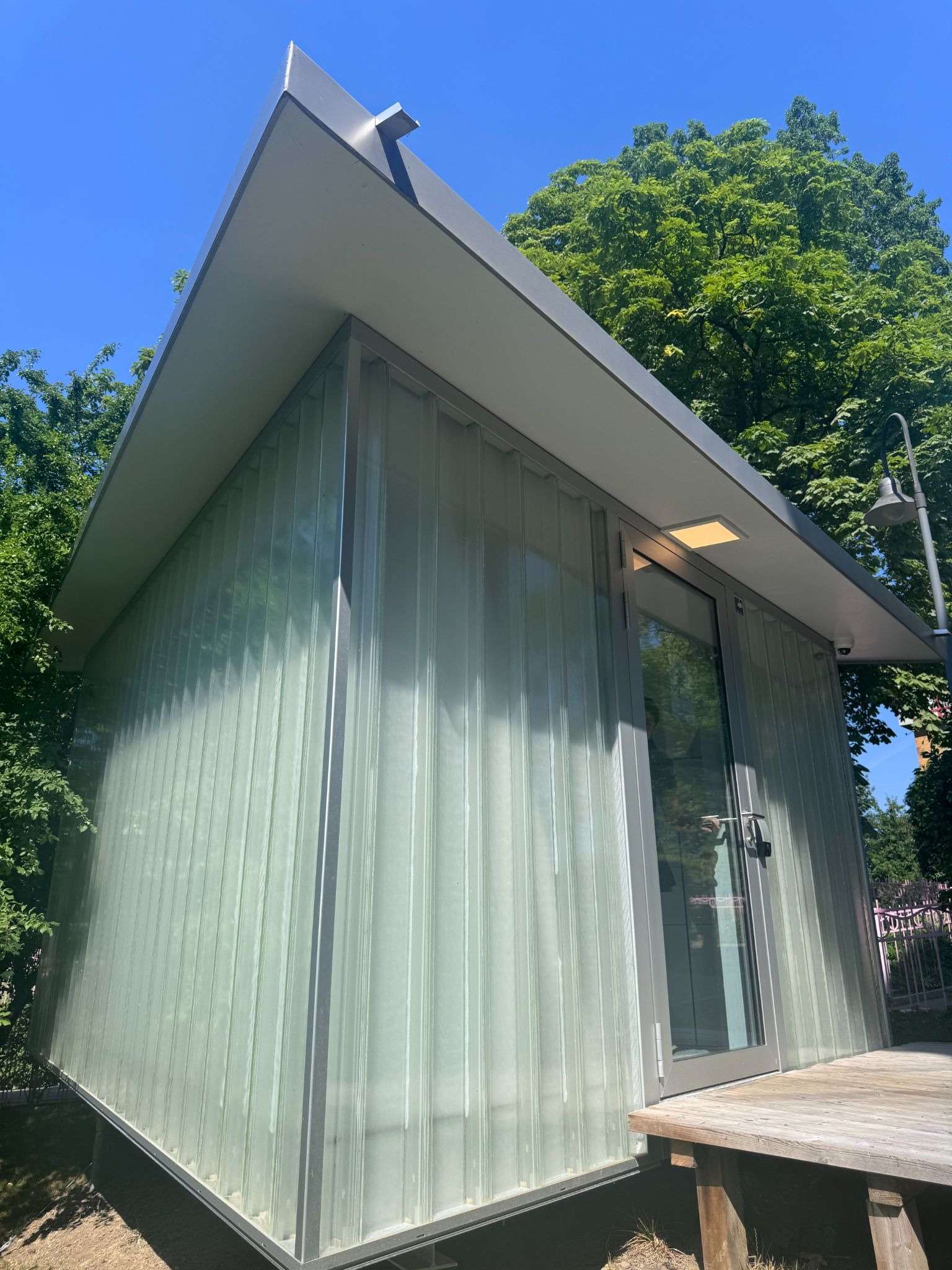 Student designed mail and package room at Swiss boarding school Institut auf dem Rosenberg; RNG International Educational Consultants